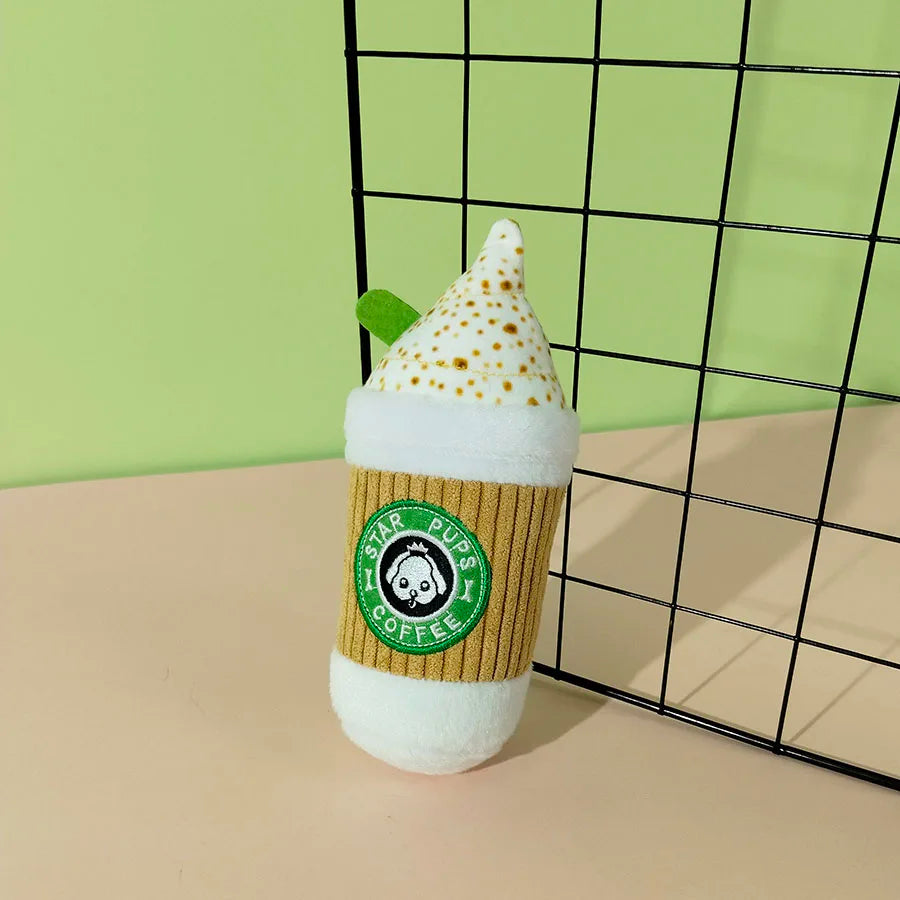 Paw Latte Interactive Chew Toy