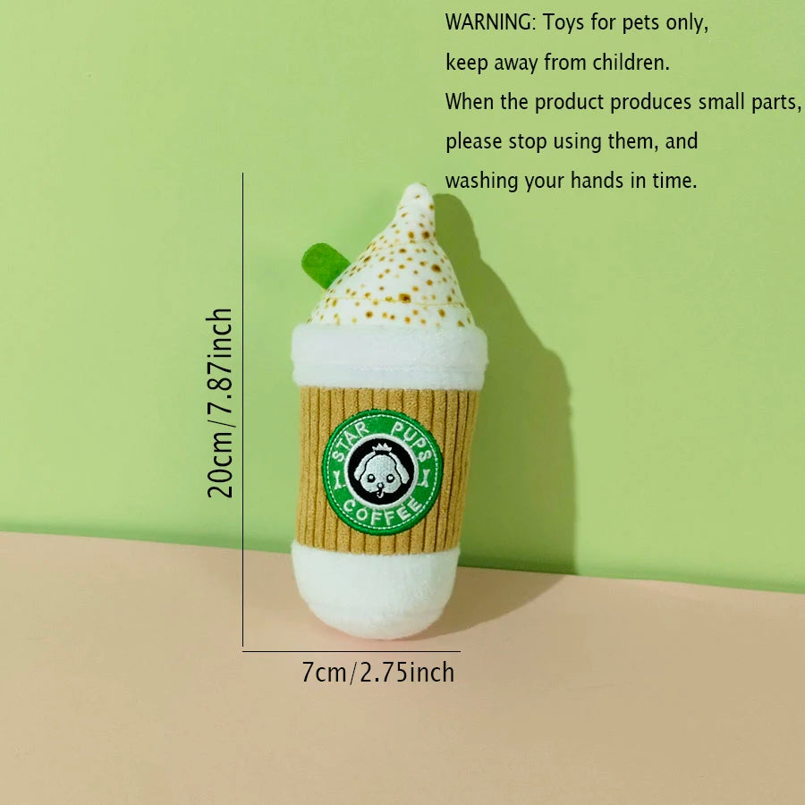 Paw Latte Interactive Chew Toy