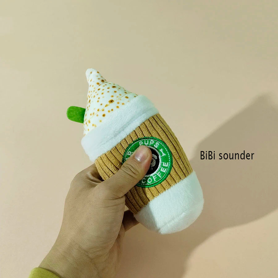 Paw Latte Interactive Chew Toy