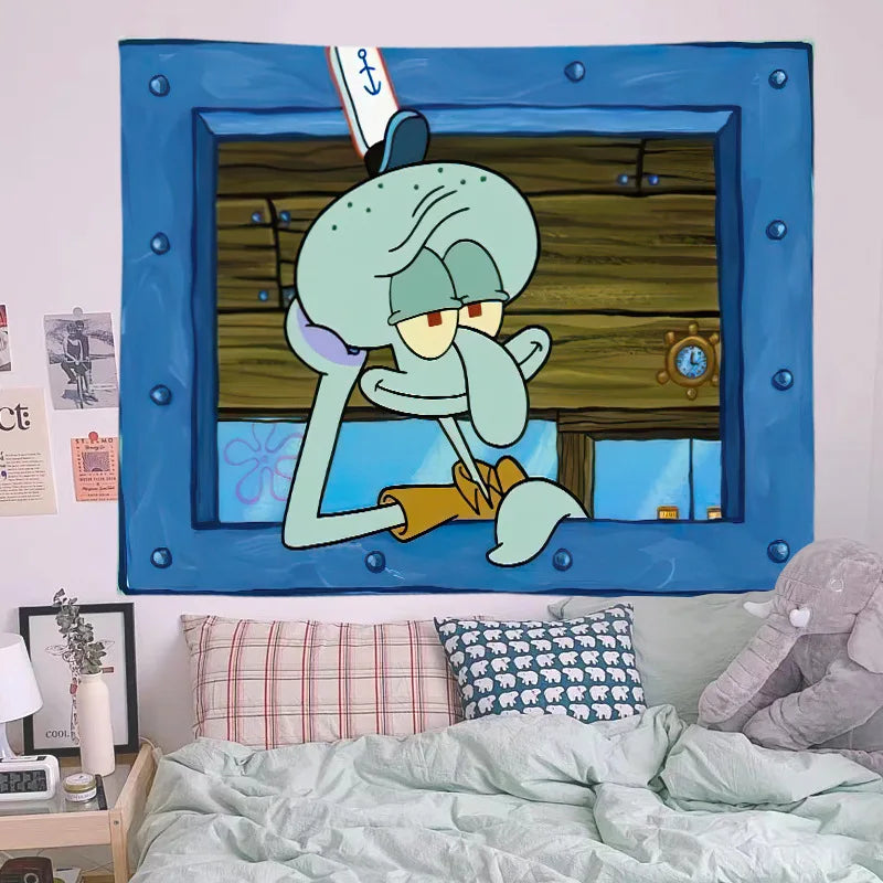 SpongeBob & Patrick Star Tapestry Decor