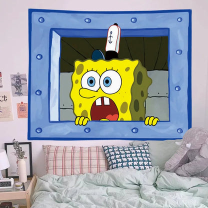 SpongeBob & Patrick Star Tapestry Decor