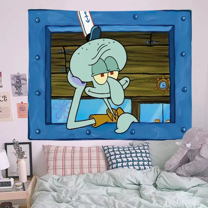 SpongeBob & Patrick Star Tapestry Decor