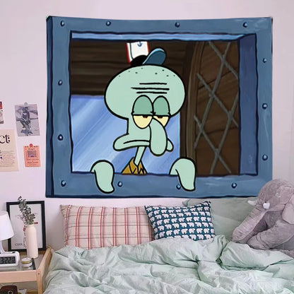 SpongeBob & Patrick Star Tapestry Decor