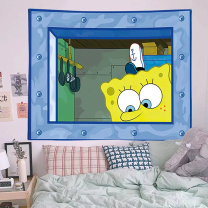 SpongeBob & Patrick Star Tapestry Decor